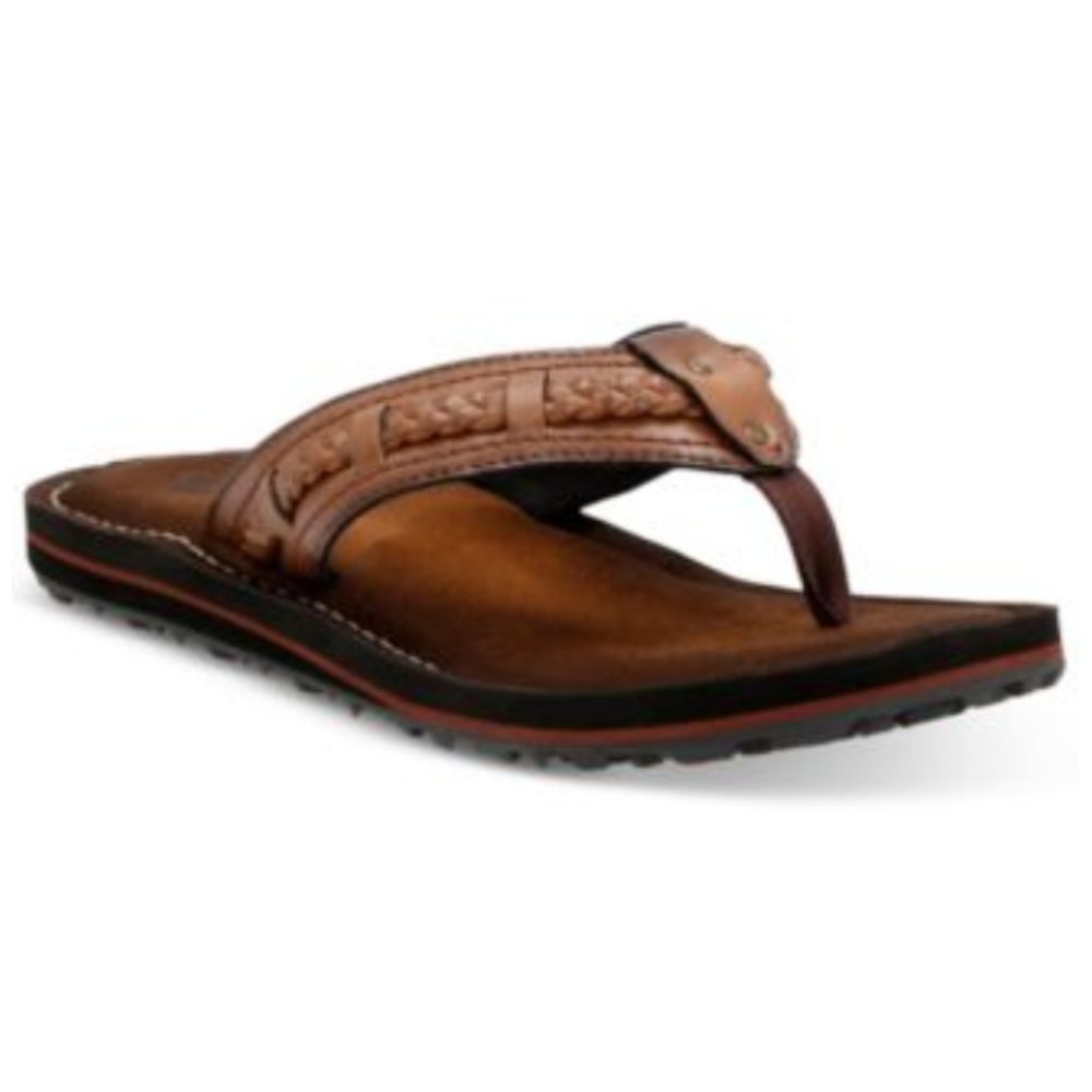 CLARKS WOMENS FENNER NERICE FLIP-FLO HONEY 11M